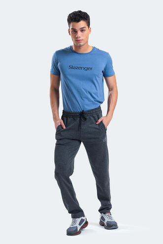 Slazenger KAMLOP Men's Tracksuit Bottoms Dark Grey - Thumbnail