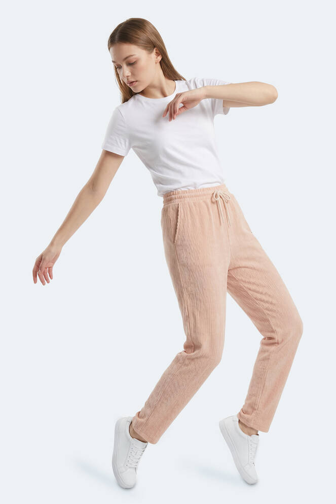 Slazenger KAMON Kadın Bej Eşofman Altı