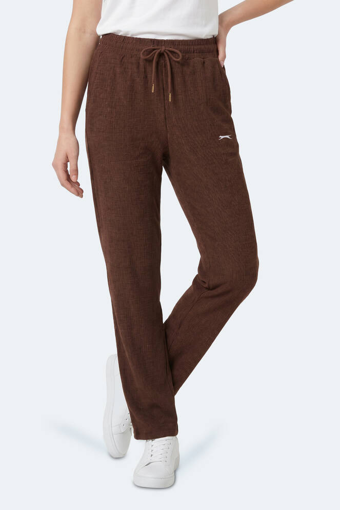 Slazenger KAMON Kadın Kahve Eşofman Altı