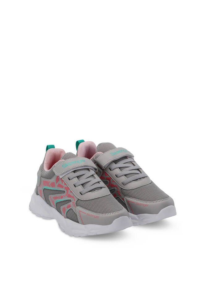 Slazenger KANNER Sneaker Girls Children's Shoes Gray - Pink