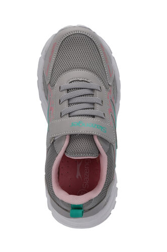 Slazenger KANNER Sneaker Girls Children's Shoes Gray - Pink - Thumbnail
