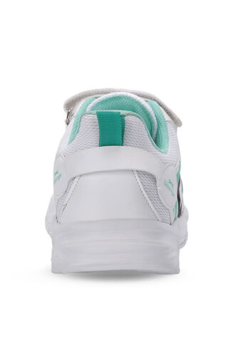 Slazenger KANNER Sneaker Girls Children's Shoes White - Green - Thumbnail