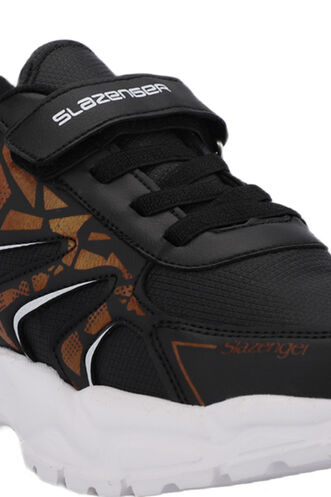 Slazenger KANNER Sneaker Boys' Shoes Black - Red - Thumbnail