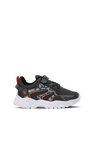 Slazenger - Slazenger KANNER Sneaker Erkek Çocuk Ayakkabı Koyu Gri