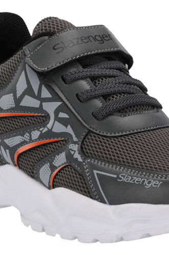 Slazenger KANNER Sneaker Erkek Çocuk Ayakkabı Koyu Gri - Thumbnail