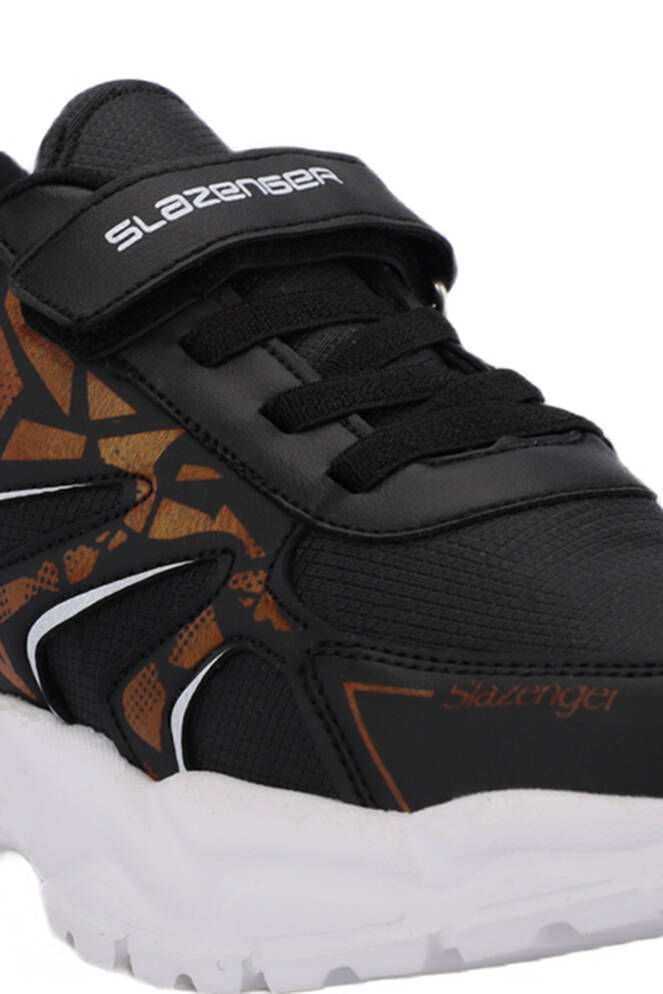 Slazenger KANNER Sneaker Erkek Çocuk Ayakkabı Siyah - Kırmızı