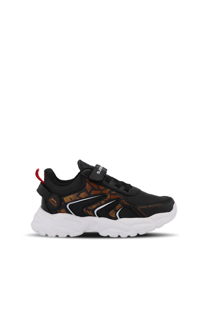 Slazenger KANNER Sneaker Erkek Çocuk Ayakkabı Siyah - Kırmızı
