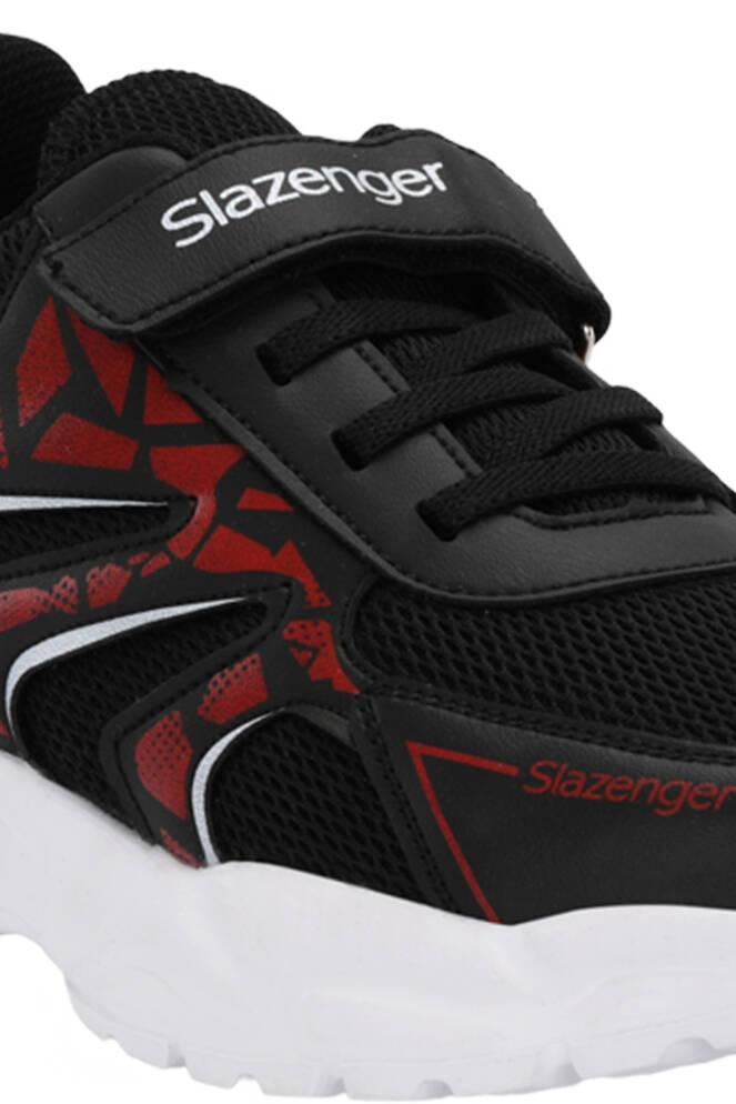 Slazenger KANNER Sneaker Erkek Çocuk Ayakkabı Siyah - Kırmızı