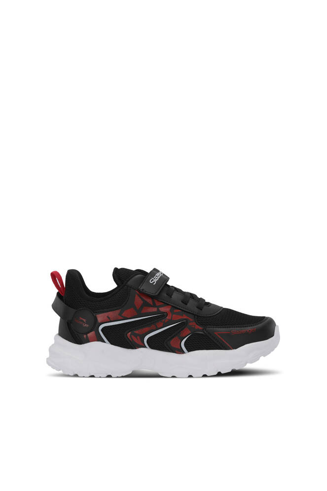 Slazenger KANNER Sneaker Erkek Çocuk Ayakkabı Siyah - Kırmızı