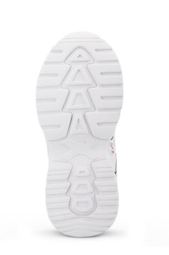 Slazenger KANNER Sneaker Girls Children's Shoes White - Pink - Thumbnail