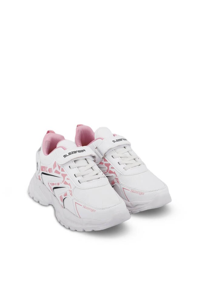 Slazenger KANNER Sneaker Girls Children's Shoes White - Pink