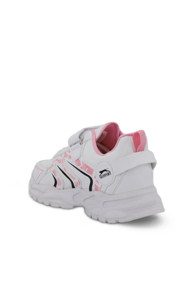 Slazenger KANNER Sneaker Kız Çocuk Ayakkabı Beyaz - Pembe