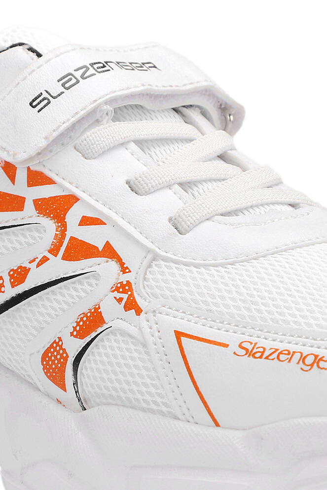 Slazenger KANNER Sneaker Kız Çocuk Ayakkabı Beyaz - Turuncu