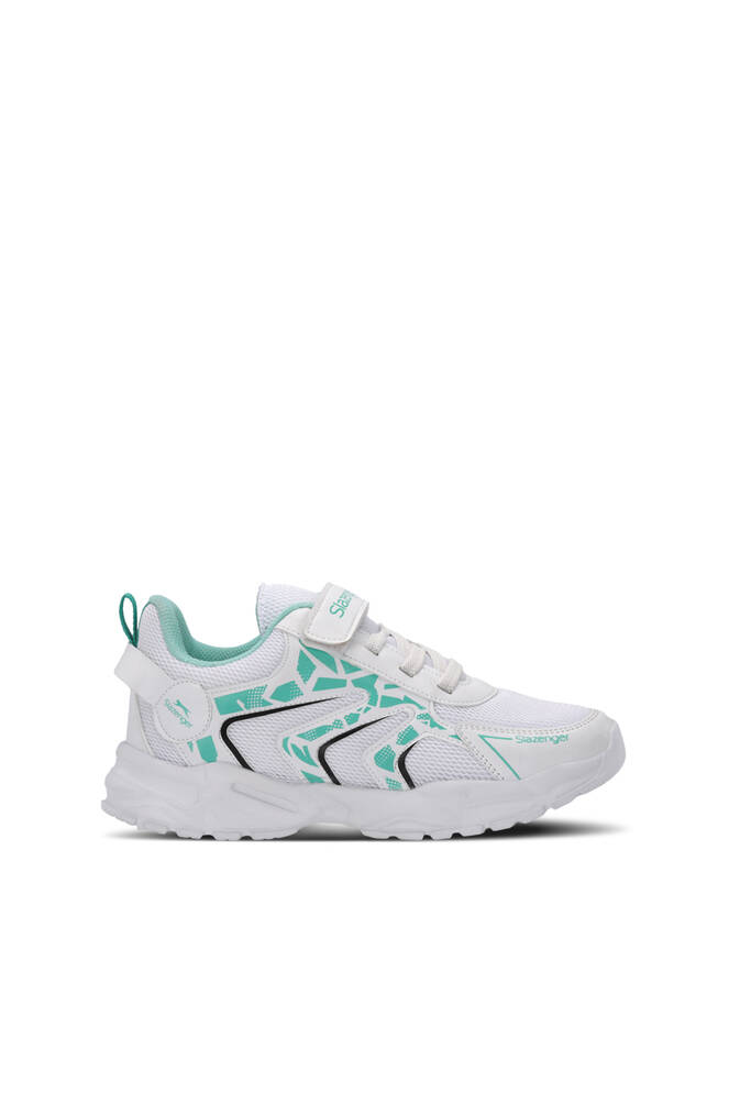 Slazenger KANNER Sneaker Kız Çocuk Ayakkabı Beyaz - Yeşil