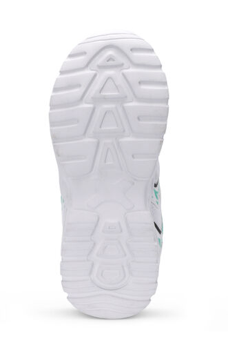 Slazenger KANNER Sneaker Kız Çocuk Ayakkabı Beyaz - Yeşil - Thumbnail
