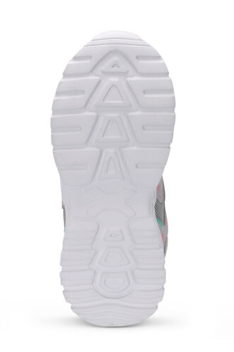Slazenger KANNER Sneaker Kız Çocuk Ayakkabı Gri - Pembe - Thumbnail