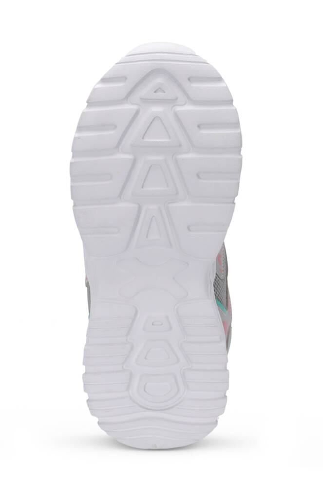 Slazenger KANNER I Kız Çocuk Cırt Cırtlı Gri / Pembe Günlük Spor Ayakkabısı