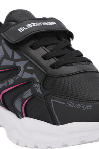 Slazenger KANNER Sneaker Boys' Shoes Black - Fuchsia - Thumbnail