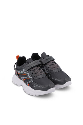 Slazenger KANNER Sneaker Boys' Shoes Dark Gray - Thumbnail