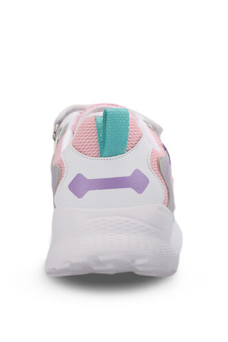 Slazenger KAORU Sneaker Girls Children Shoes Pink - White - Thumbnail