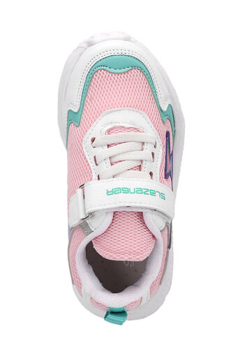 Slazenger KAORU Sneaker Girls Children Shoes Pink - White - Thumbnail