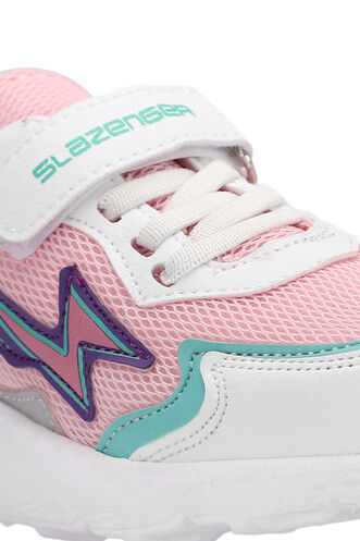 Slazenger KAORU Sneaker Girls Children Shoes Pink - White - Thumbnail