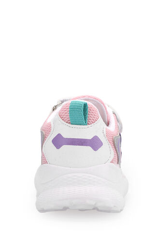 Slazenger KAORU Sneaker Girls Children Shoes Pink - White - Thumbnail