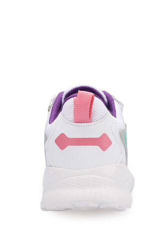 Slazenger KAORU Sneaker Girls Children's Shoes White - Lilac - Thumbnail