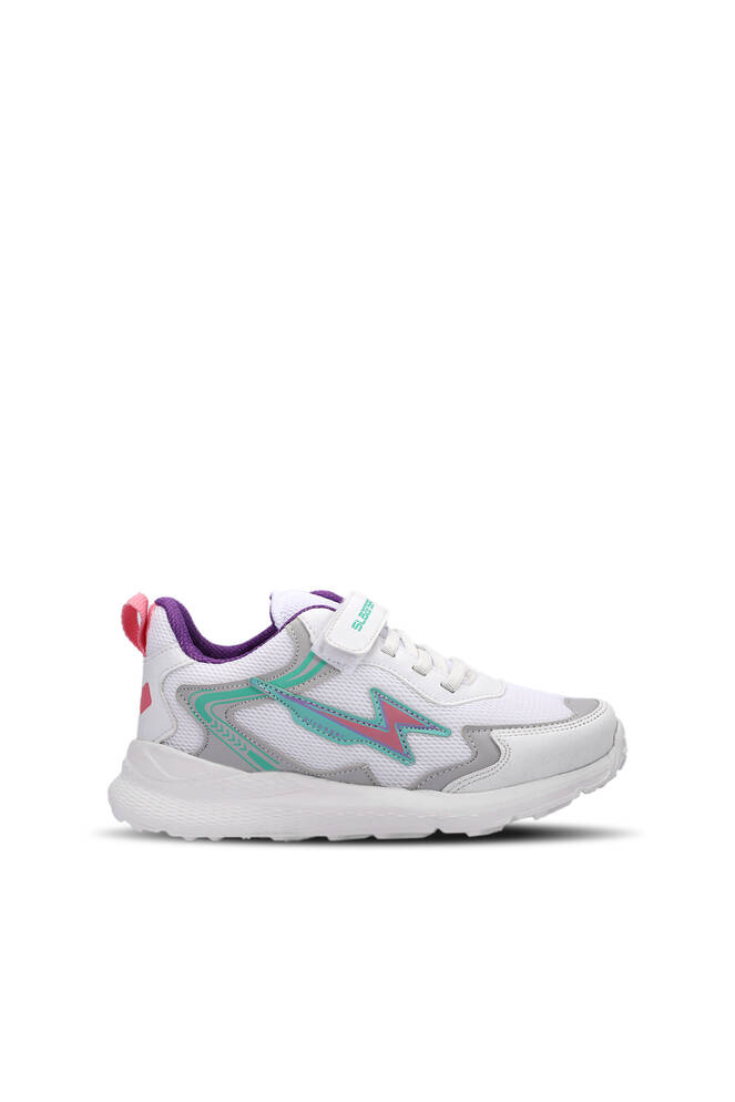 Slazenger KAORU Sneaker Girls Children's Shoes White - Lilac