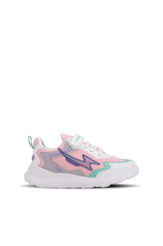 Slazenger - Slazenger KAORU Sneaker Kız Çocuk Ayakkabı Pembe - Beyaz