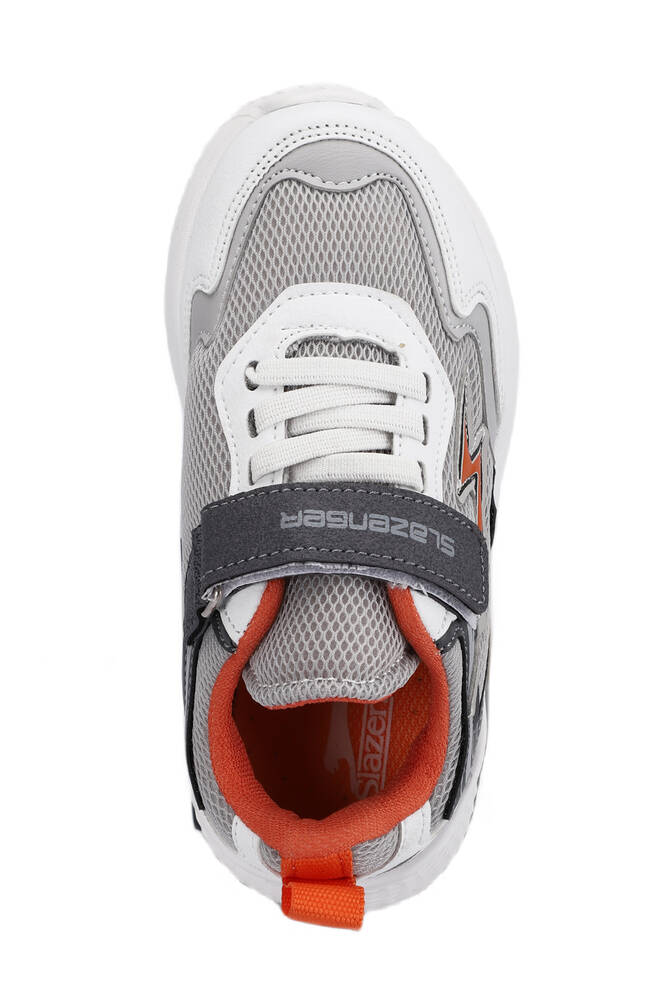 Slazenger KAORU Sneaker Unisex Çocuk Ayakkabı Gri - Turuncu