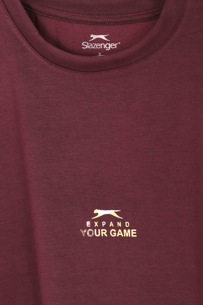 Slazenger KAPA Kadın Mürdüm Tişört