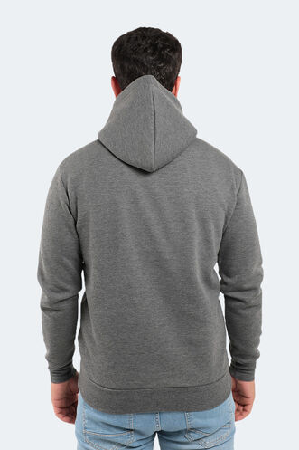 Slazenger KAPENA Erkek Sweatshirt Koyu Gri - Thumbnail