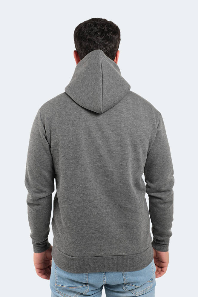 Slazenger KAPENA Erkek Sweatshirt Koyu Gri