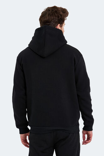 Slazenger KAPENA Men's Sweatshirt Black - Thumbnail