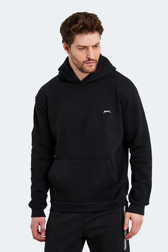 Slazenger KAPENA Men's Sweatshirt Black - Thumbnail