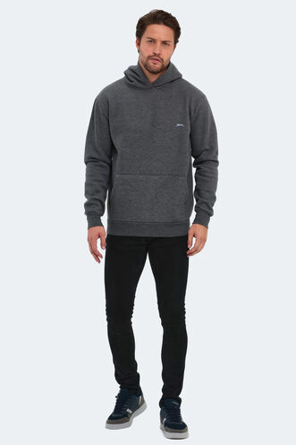 Slazenger KAPENA Men's Sweatshirt Dark Gray - Thumbnail