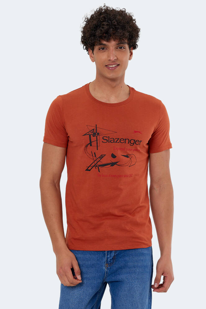 Slazenger KAREL Erkek Kiremit Tişört