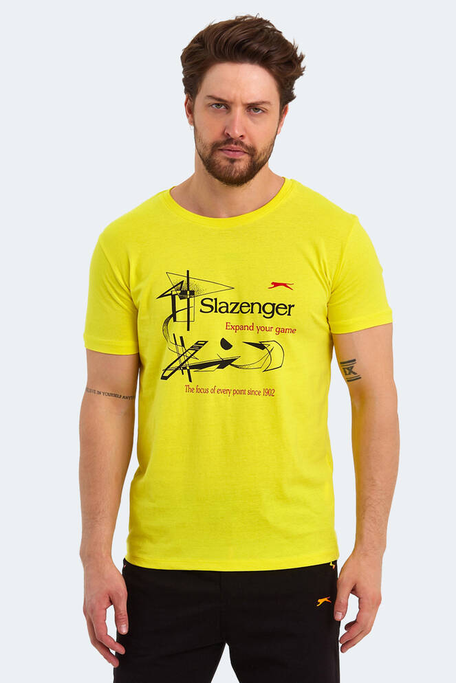 Slazenger KAREL Erkek Açık Sarı Tişört