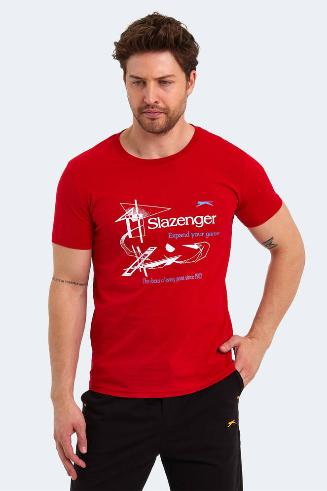 Slazenger KAREL Erkek Kırmızı Tişört