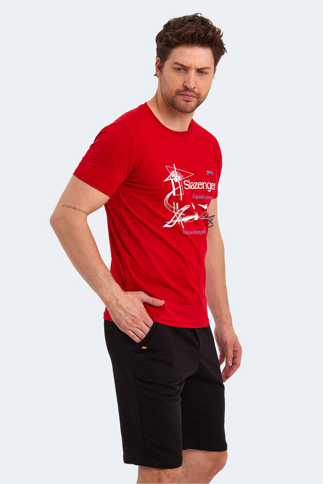 Slazenger KAREL Erkek Kırmızı Tişört