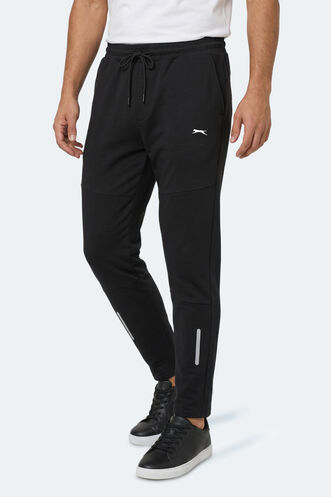 Slazenger - Slazenger KARIAN Erkek Siyah Eşofman Altı