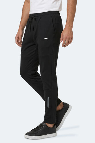 Slazenger KARIAN Erkek Siyah Eşofman Altı - Thumbnail