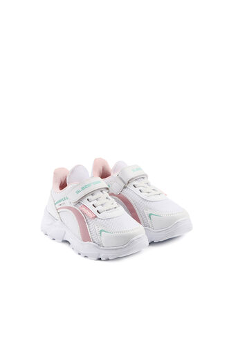 Slazenger KARISSA Girls' Sneaker Shoes White - Pink - Thumbnail
