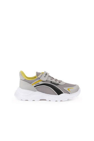 Slazenger KARISSA Sneaker Erkek Çocuk Ayakkabı Gri - Siyah - Thumbnail