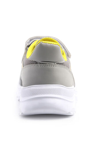 Slazenger KARISSA Sneaker Erkek Çocuk Ayakkabı Gri - Siyah - Thumbnail