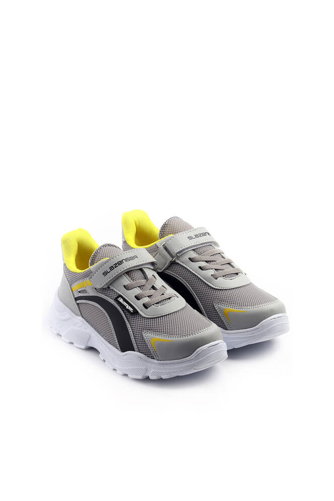 Slazenger KARISSA Sneaker Erkek Çocuk Ayakkabı Gri - Siyah