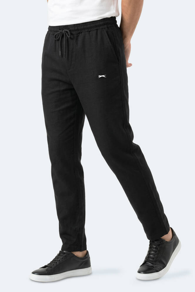 Slazenger KARMELA Erkek Cepli Siyah Eşofman Altı