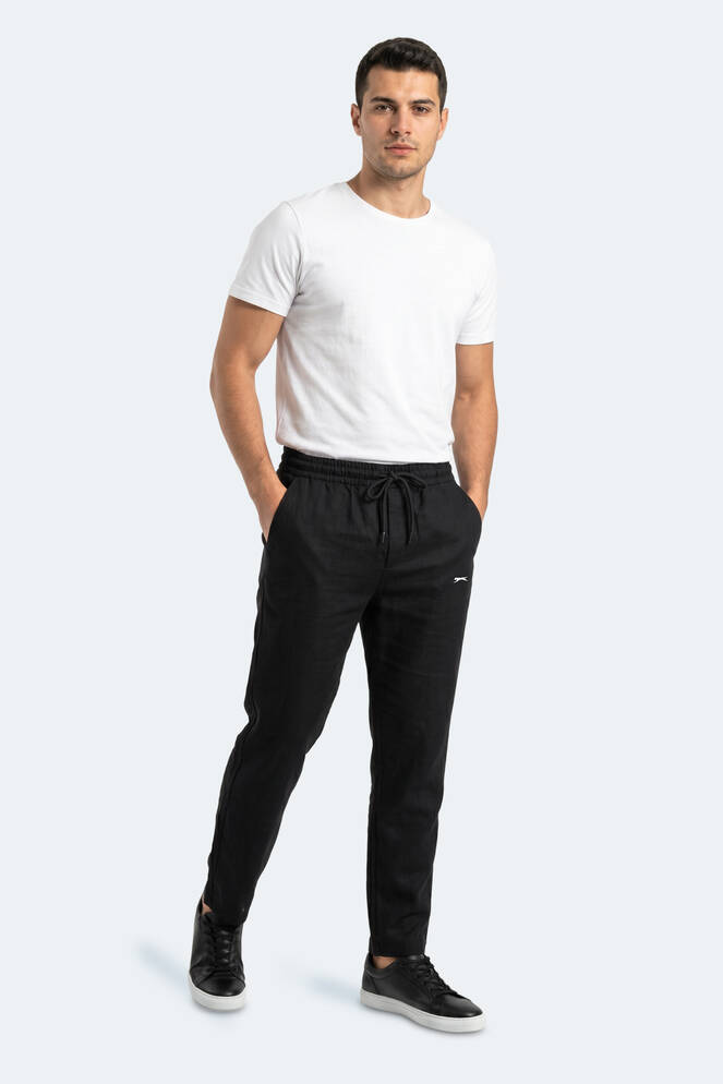 Slazenger KARMELA Erkek Cepli Siyah Eşofman Altı