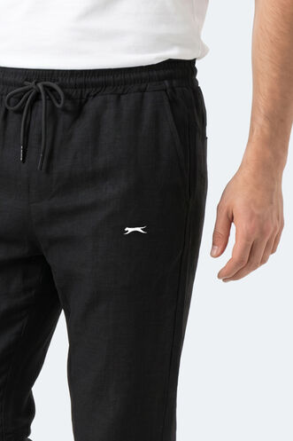 Slazenger KARMELA Erkek Cepli Siyah Eşofman Altı - Thumbnail